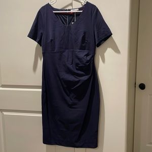 Boden navy ponte dress size 14 - worn once